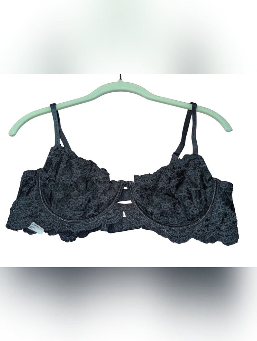 Black Lace Underwire Bralette - Women Intimates & Sleepwear
